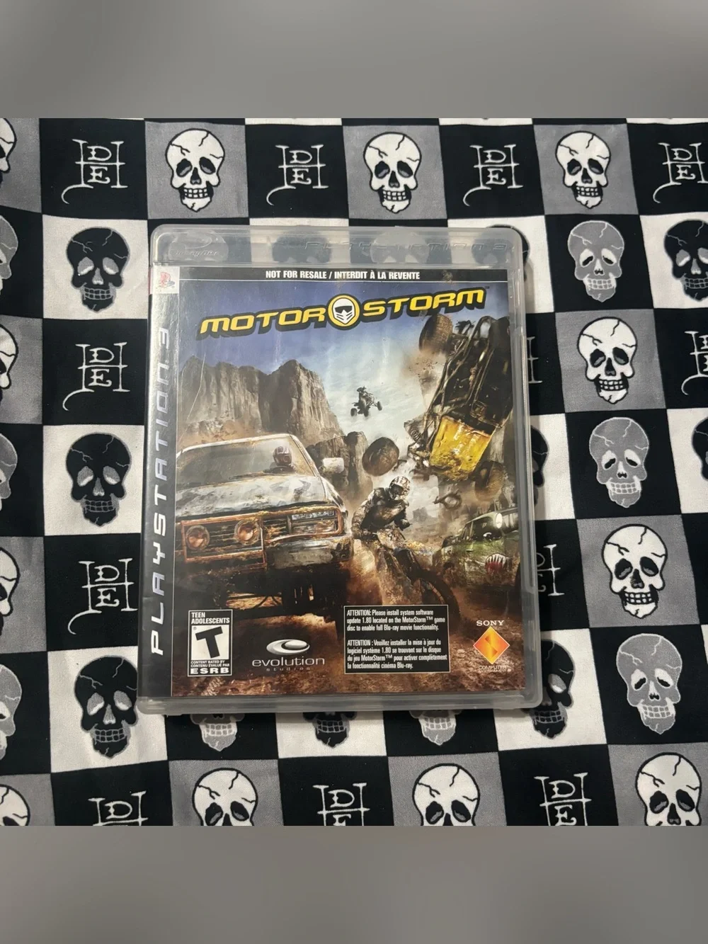 PlayStation 3 Motor Storm Video Game